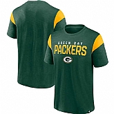 Green Bay Packers Fanatics Branded Green Home Stretch Team Men's T-Shirt,baseball caps,new era cap wholesale,wholesale hats